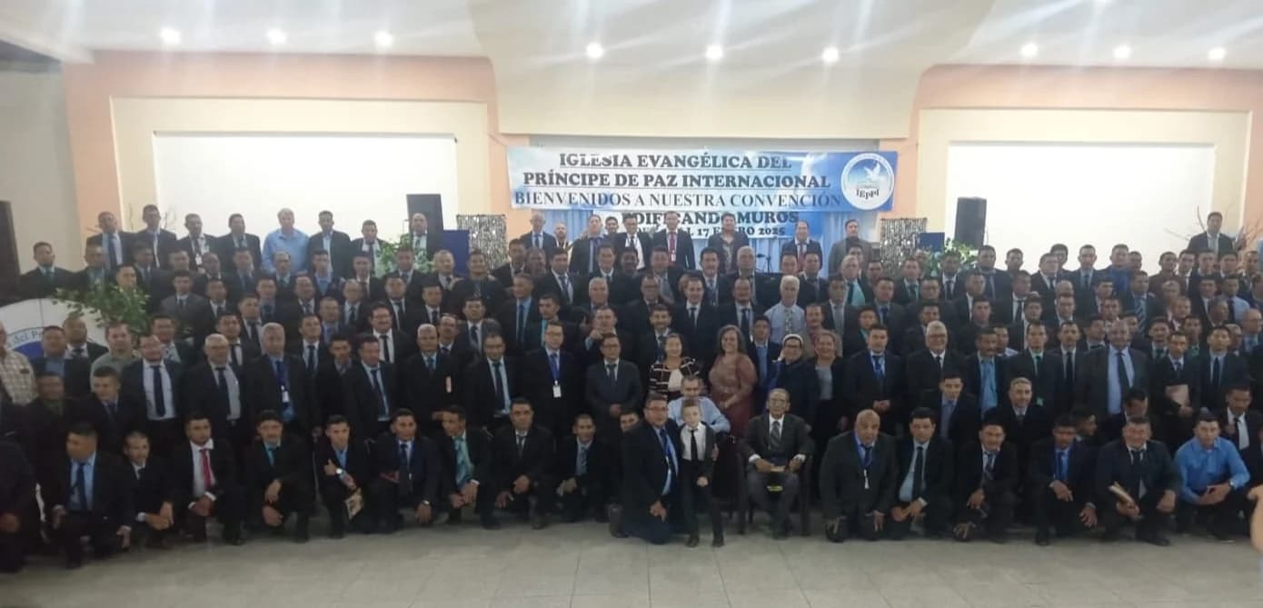 Pastores de la IEPPI reunidos en la Convención Nacional de pastores 2025